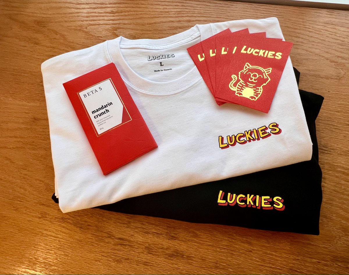 luckiesnft's tweet photo. We LOVE our community so we are giving out Luckies Care Packages to 3 lucky winners! 

To enter: 
👫 follow @luckiesnft
♻️ RT
🏷️ tag 3 friends 

Winner will be selected Saturday, Feb 14th. Do you feel the love in the air? 💕

#NFTCommunity #NFTs https://t.co/ugGB9ZpNCa