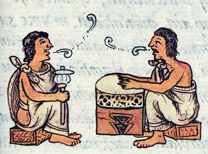 La #música que tocaban los mexicanos durante las noches en lo alto de sus cus, es el sonido más maldito y triste que se inventará jamás, aunado al temor de un ataque contra nosotros, nos quitaba el sueño durante tantas noches.
#Historia #Mexico #mexicas