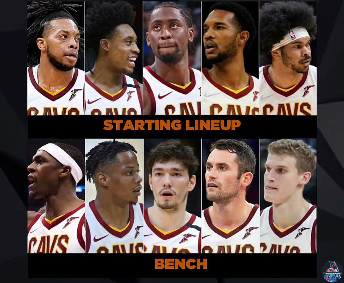 WeAreCavsNation's tweet photo. This team is so stacked https://t.co/66OKOAA9KB
