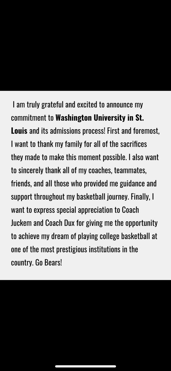 Committed! Go Bears!🐻
