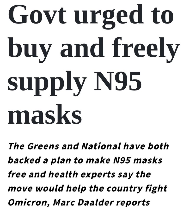 AKPeaceAction's tweet photo. Sign the petition/Open Letter https://t.co/hT3fF71wEq
Ngā mihi @NZGreens, @UnionRBHU, and everyone who is supporting the call for free N95-standard masks to be supplied to all. #MasksForAll
News: https://t.co/3VLG8IpUme https://t.co/0jvgAE1Zs0