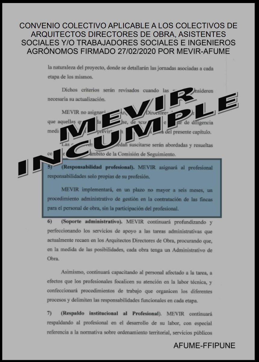 DeAfume's tweet photo. •NO reconoce cambios de categoría cuando Afume lo plantea.                                                                               •INCUMPLE el punto relacionado a los alquileres. 
•INCUMPLE las condiciones de contratación establecidas para los técnicos de campo. https://t.co/0949aEEXTB