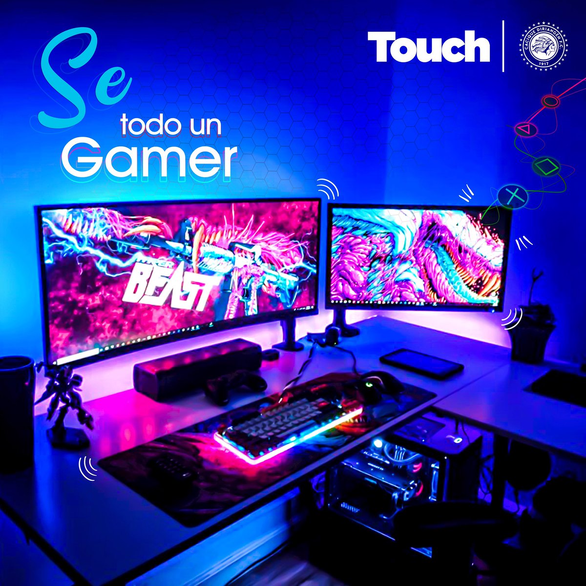 Diriangen_FC's tweet photo. En #Touch encuentras lo que necesitas para armar tu equipo gamer.🖥
Con delivery en todo el país.
https://t.co/GaxZr2myvF
📍Los Robles, módulo esquinero.
#Nintendo #TouchNicaragua
#ImperioDelSur #SomosCaciques #DiriangénXsiempre https://t.co/5rhhnTwXrl