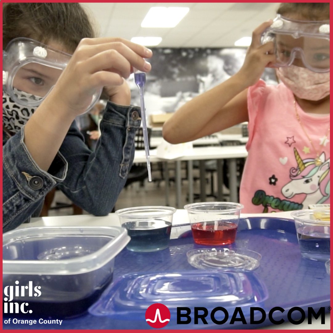 Girls Inc. of Orange County would like to thank Broadcom for their support of our STEM programs. For over 10 years they have supported our efforts to create strong, smart, and bold girls in the OC area. #Broadcom #GirlsIncOC #StrongSmartBold #STEM #WomenInSTEM