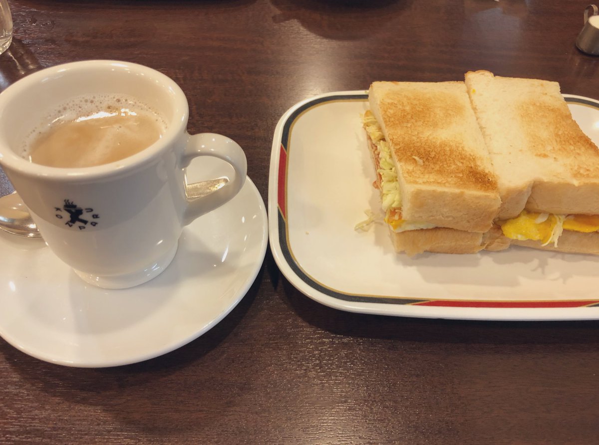 KaeAli's tweet photo. 名古屋でモーニング(๑˃̵ᴗ˂̵) https://t.co/AKuyV6gaDn