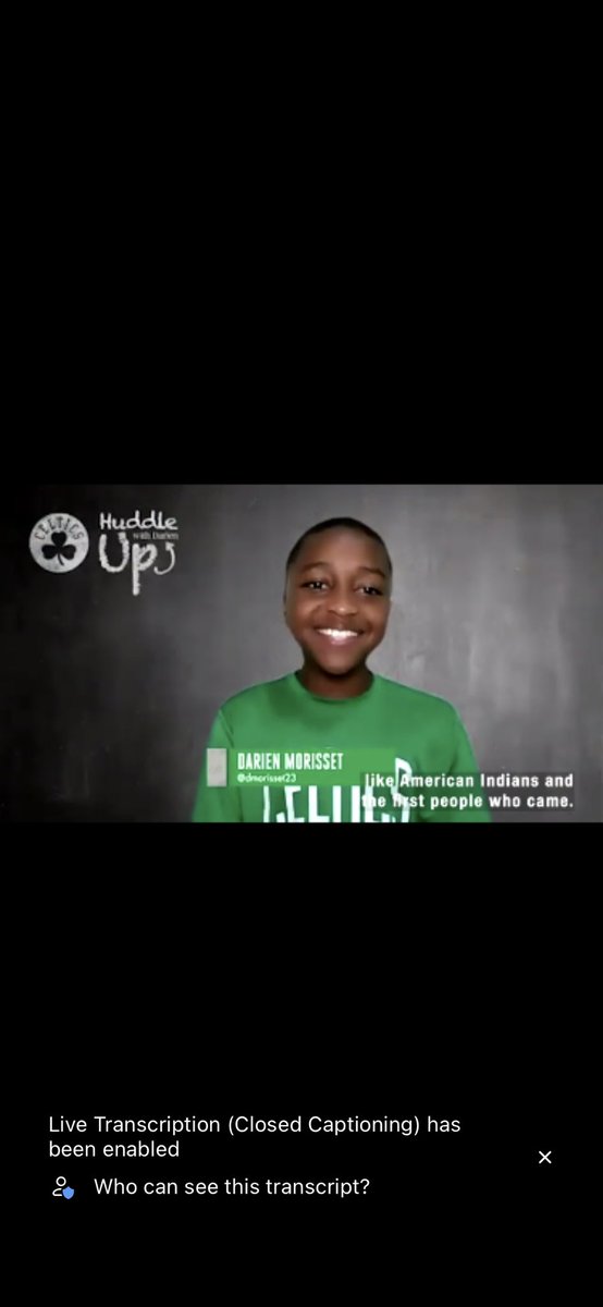 BarrowsSchool's tweet photo. So inspired tonight listening to a webinar by the Institute for Nonprofit Practice. The absolute highlight was watching Darien Morisset, a Barrows 4th grader, be recognized as the youngest recipient of a Changemaker award. Congratulations to all the winners. @InstituteNP https://t.co/67a0uvNrIr
