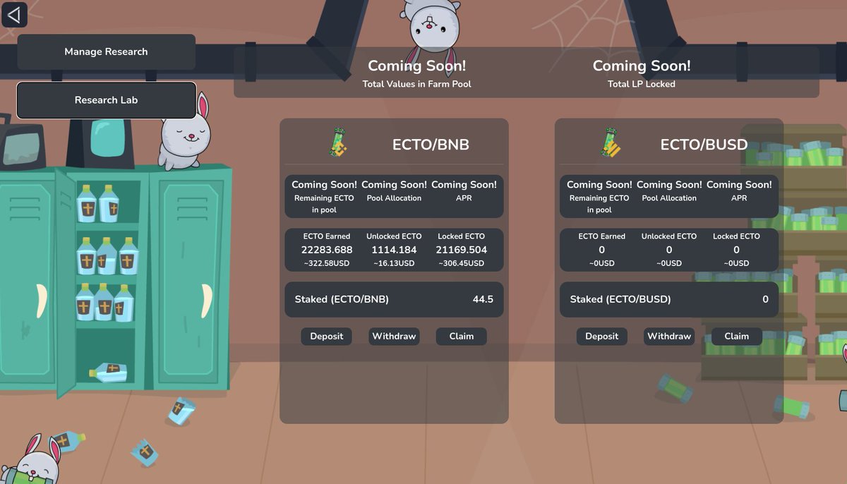lin_yvan's tweet photo. @GhostBlockNFT @GhostBlockNFT Buy $ECTO tokens to pair with BNB/BUSD and stake it to earn more!

#BSC #PlayToEarn #P2E #NFTs #NFTcommunity #BNB #BSC #GhostBlockNFT https://t.co/gWIyPV8XW6