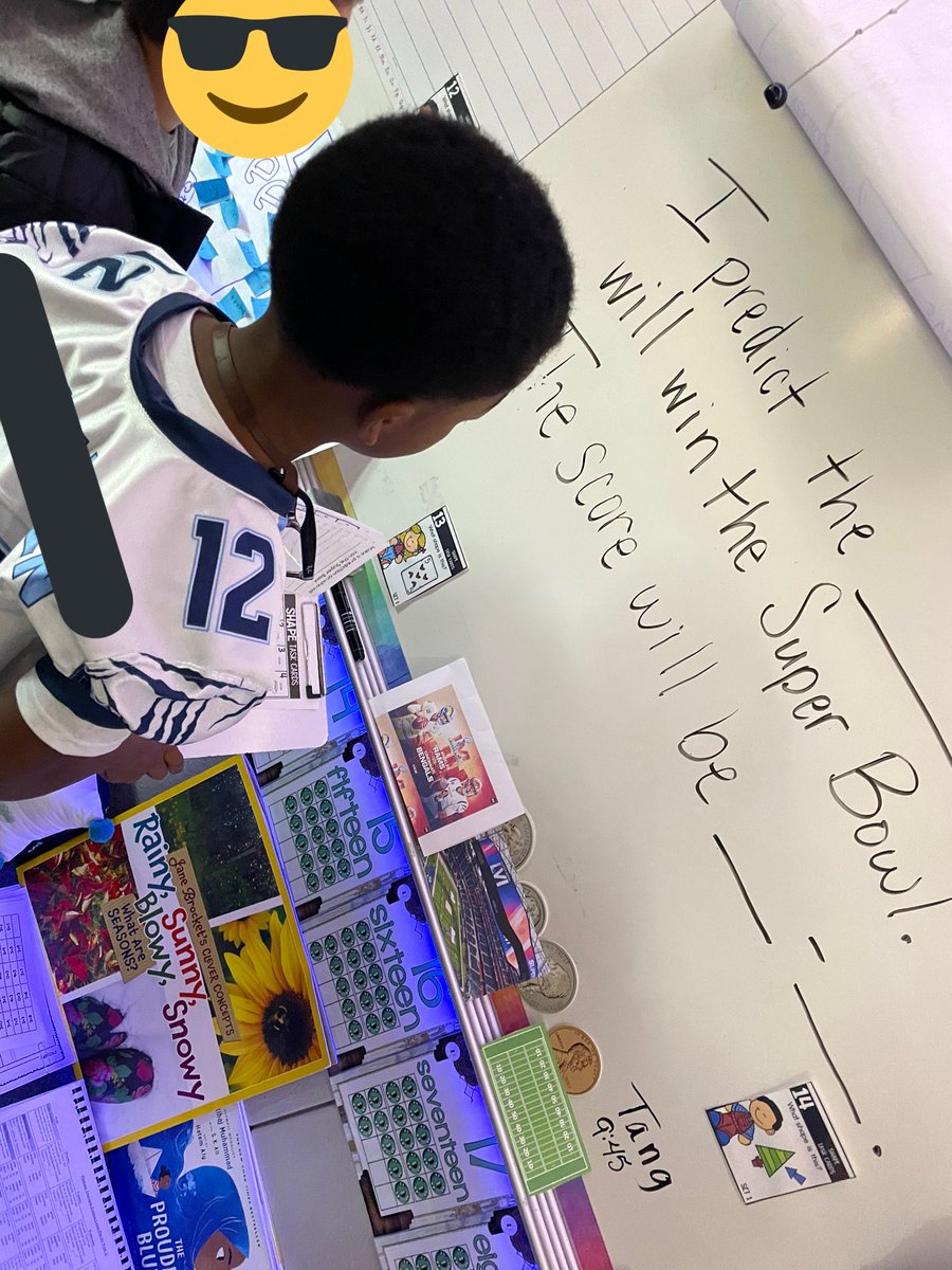 SammisHeather's tweet photo. Who’s ready for some football? Bringing some football life into math, reading and writing. @Bengals @RamsNFL #SPECHTstrong https://t.co/1vhRpTT79i