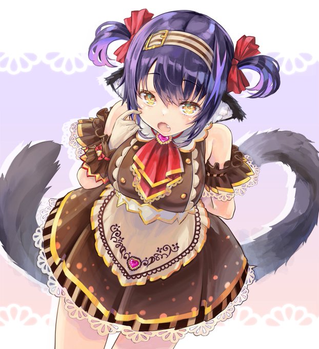 🎨pixivに投稿しました～
バレンタインコスもみみちゃん
⇒https://t.co/ZItCJY7ztd

何やら恥ずかしそうに体をもじもじしている
後ろ手に何か隠し持っているようだ

ナニダロウ?

#くろいけもみみ
#けもあーと
#バレンタインブルボン
#バレンタイン 