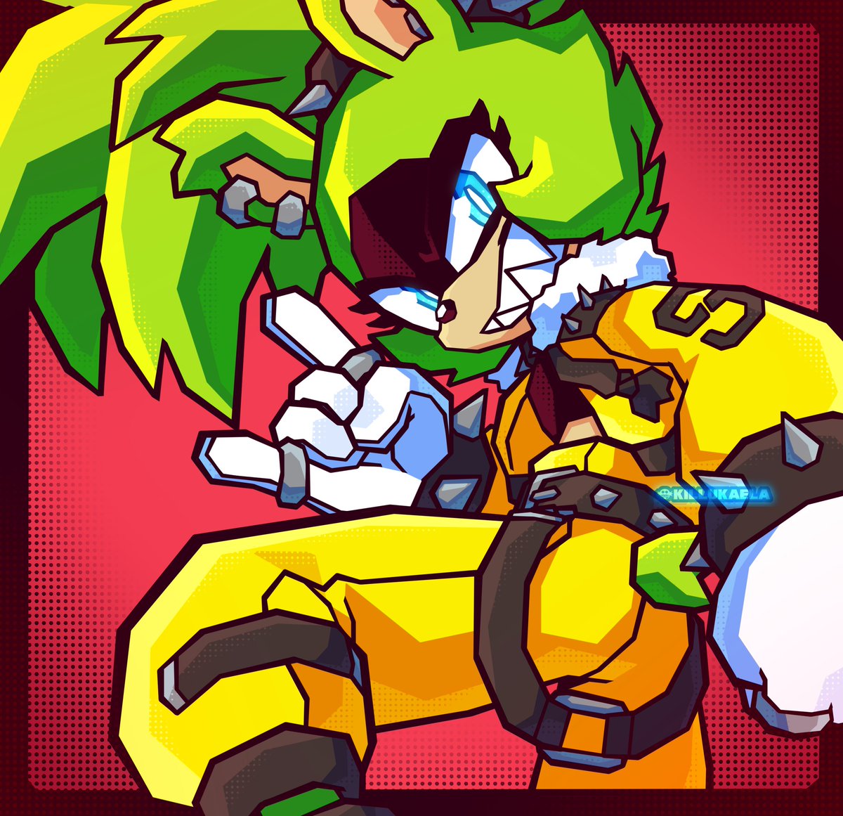 Tested a bigger piece with the one and only, Surge >:] But my