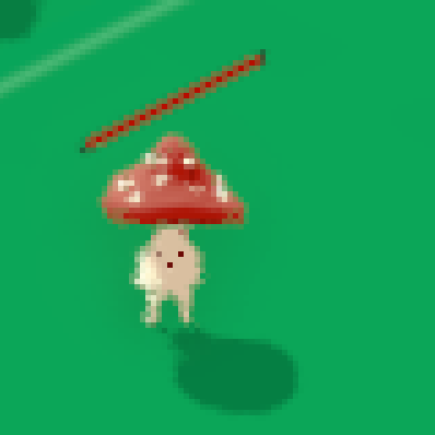 ShepherdTheGame's tweet photo. Low Res mushroom says good afternoon :)) #mushroom https://t.co/6nYHqs99BC