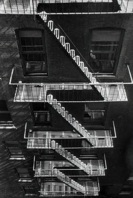 RT @BlackstarCorne1: Fire Escape in Snow, 
New York, 1946
By Fred Stein https://t.co/NdQs17uXie