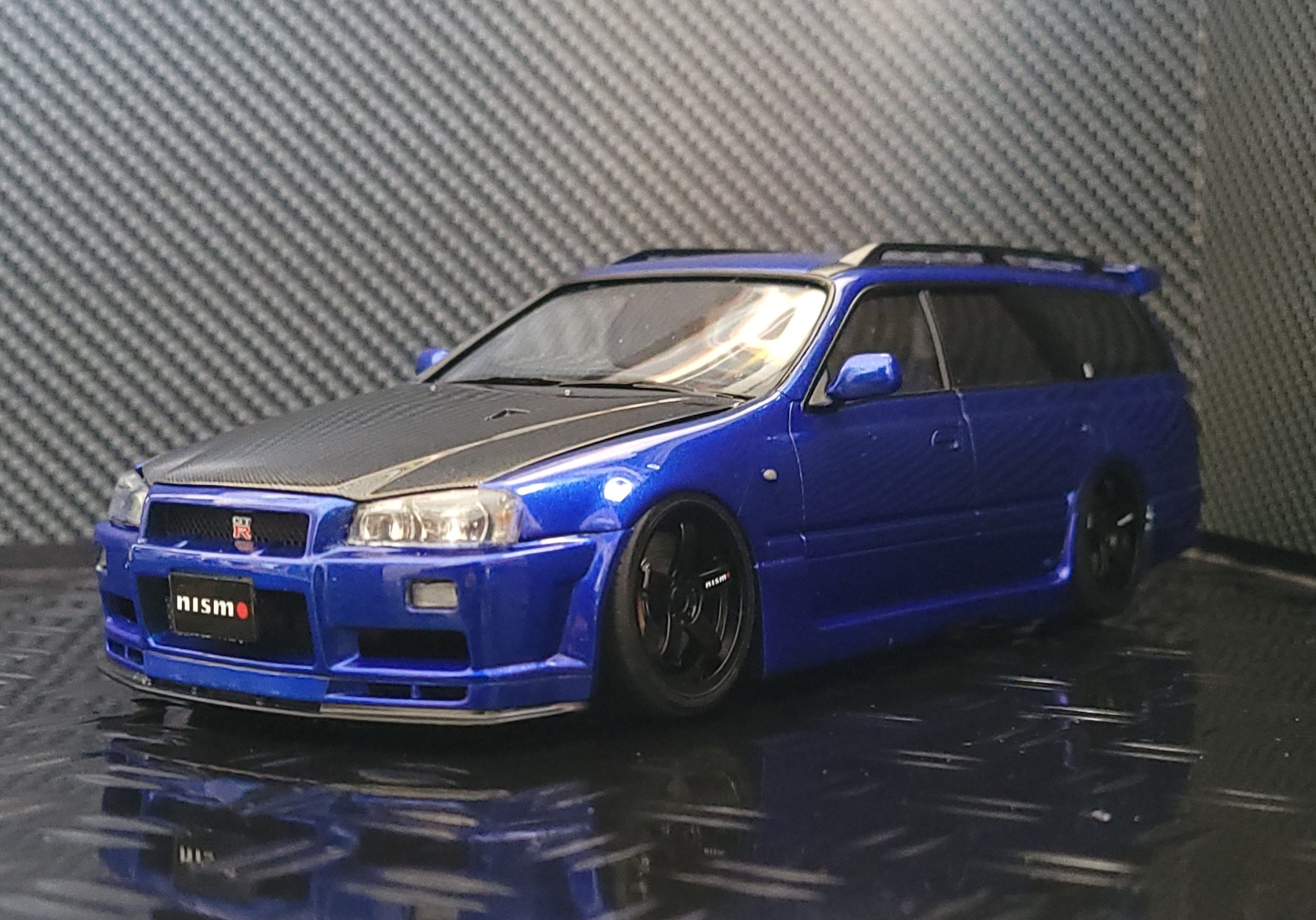 レア?!☆ スカージア ステージア スカイライン 1/10ボディ