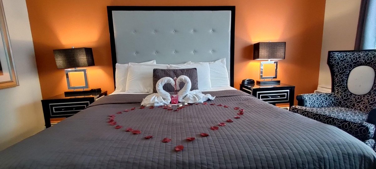 Going on NOW:  20% off for Valentine's Weekend with 
code"VALENTINE"!   Call 248.547.9770 or hotelroyaloak.com
