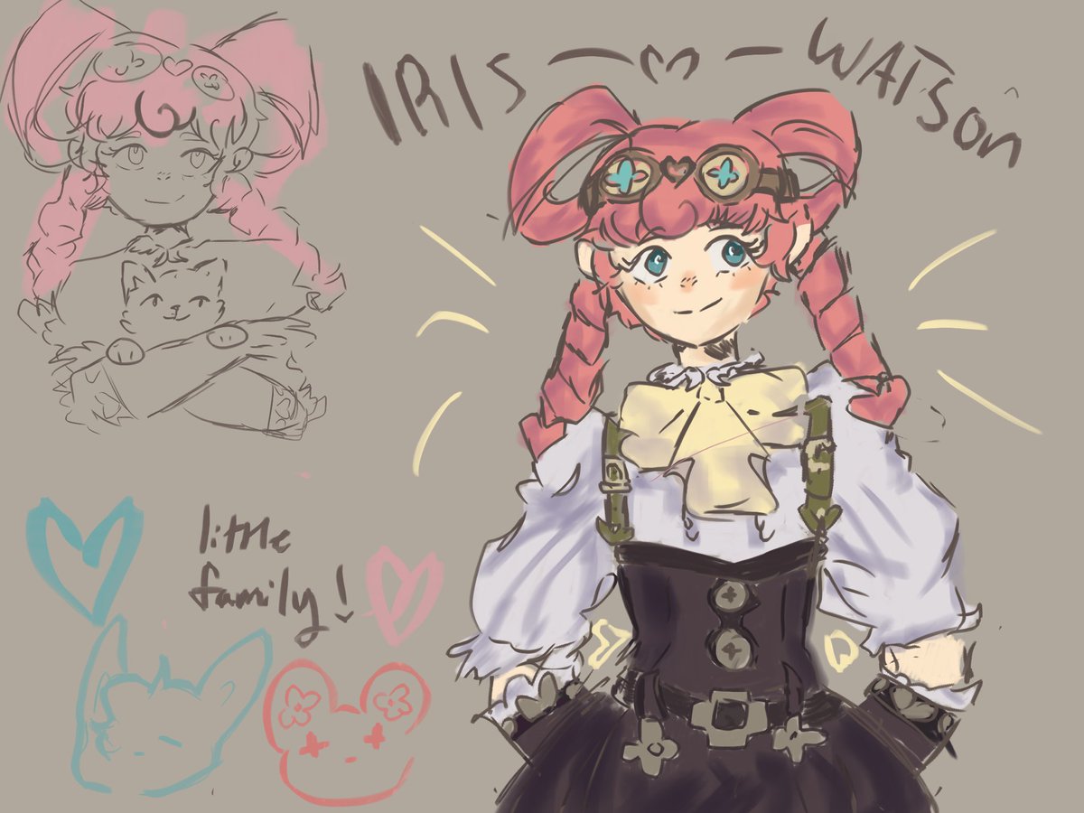 //offers the tl iris ,, first time drawing her actually :00