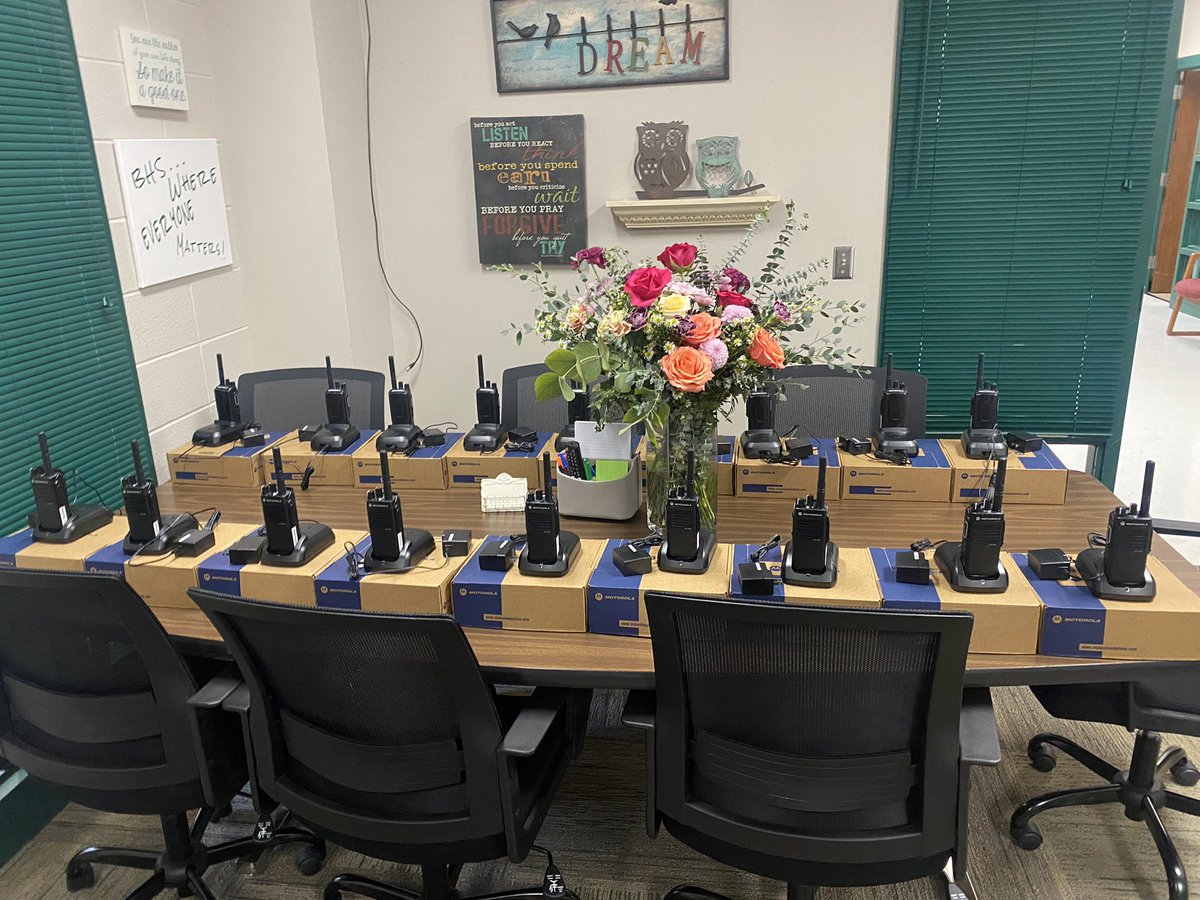 Jamie Inmon Woodall (@jamiekaywoodall) on Twitter photo So excited that <a href="/BrenhamHS/">Brenham High School</a> got new radios today! Thankful for Angela Miller in technology for her speedy check in process!!!! Also for the staff that helped to test the radios today!!! ππΎπ So excited that <a href="/BrenhamHS/">Brenham High School</a> got new radios today! Thankful for Angela Miller in technology for her speedy check in process!!!! Also for the staff that helped to test the radios today!!! ππΎπ