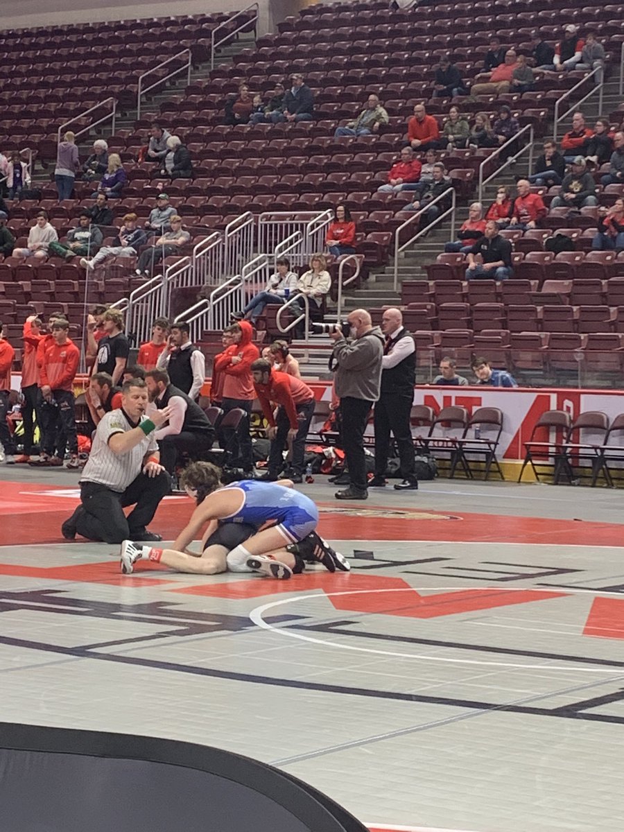 Wrestling starts the <a href="/PIAASports/">PIAA</a> team tourney with a 1st round 67-6 win over LaSalle College. Quarterfinals tomorrow at 2:00 vs. Bethlehem Catholic.