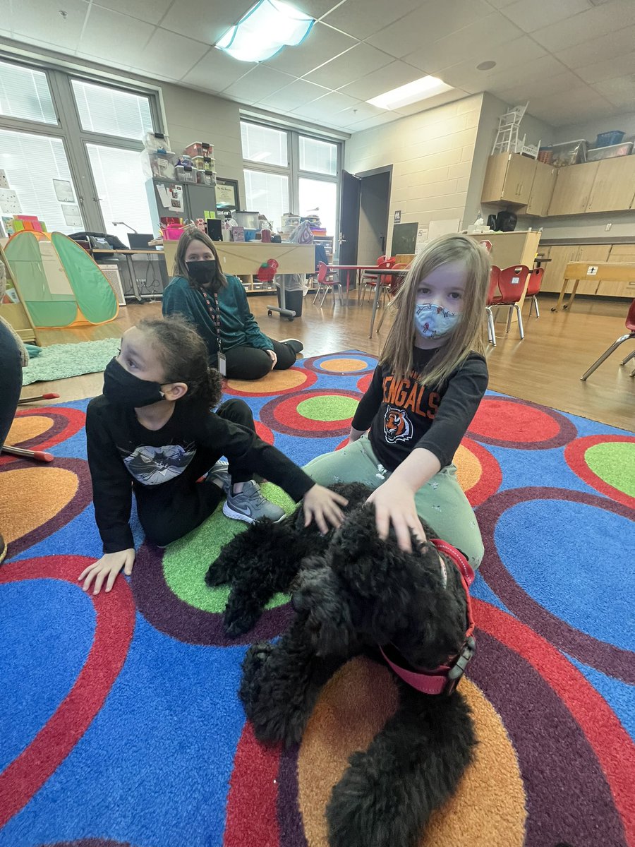 Spent my day visiting classrooms <a href="/DeerParkAmity/">Deer Park Amity</a> to see our pilot reading curriculum in action and visiting <a href="/StephiLaux/">Stephi</a>’s  preschool classroom with Charley. As always, Charley was spoiled with love! My heart is full. 💕💕 <a href="/Cherylw48235063/">Cheryl walsh</a> <a href="/mrs_hermanson/">Sara Hermanson</a> <a href="/DeerParkSchools/">Deer Park Schools</a>