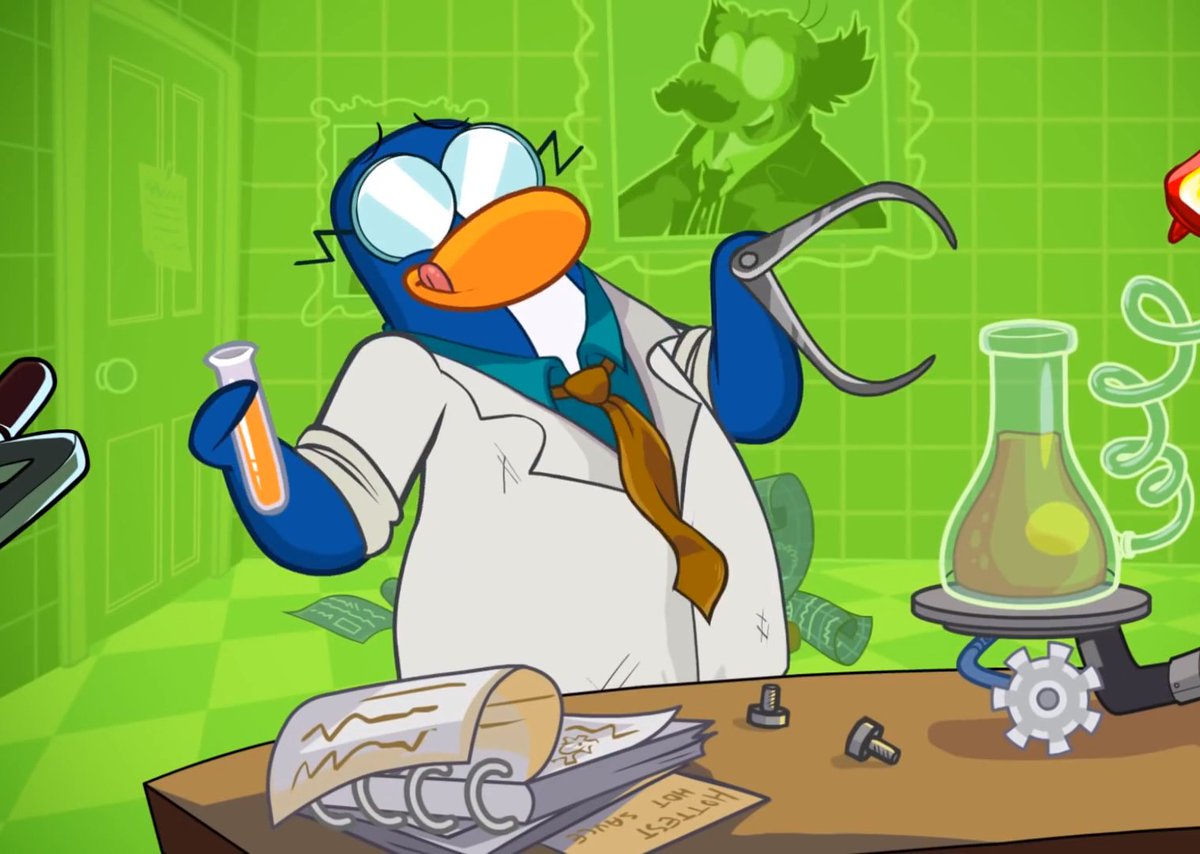 DisneyOfTheDays's tweet photo. Today's Disney Character of The Day is Gary the Gadget Guy from the Club Penguin Franchise! https://t.co/TNIwYrzqwV