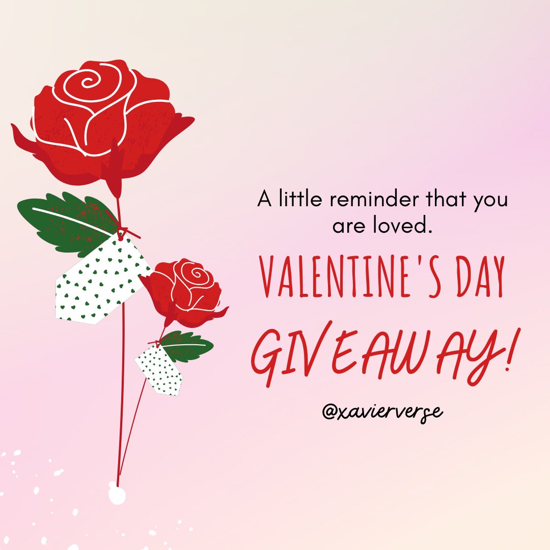 xavierverse's tweet photo. Valentine’s Day Giveaway 🎉🌹❤️💖

Until February 14, 2022 | 8pm | 

Prize: ₱5000 or $100 cash giveaway to 10 winners (₱500 or $10 each)

Task:
🌕 Follow me, @moonpotdotcom, @ziggyverse , @moonpotziggy 
🌕 Tag 3 bestie
🌕 Like and Retweet 

✍️ reply when done ❤️ 

Good luck 🍀 https://t.co/PR0T2m4Kgv