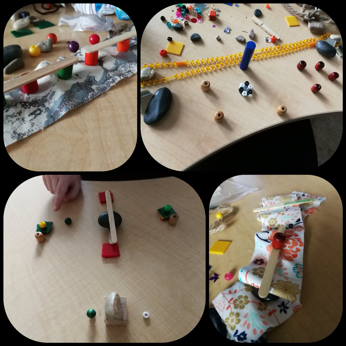 drbs_evans's tweet photo. After watching some Olympic replays, we decided to represent our favourite Olympic sports using loose parts. We've got soccer, snowboarding, diving, gymnastics, tennis, boxing, etc. @glendalecbe #doingsomethingdifferent https://t.co/YIT243sSfV