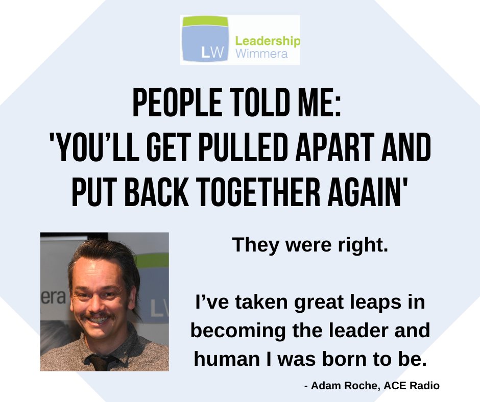 LeadersWimmera's tweet photo. DON'T MISS your opportunity to join our NEW Emerging Leaders program in 2022. Learn and develop strategies to best support yourself and others - at work, in the community and with family and friends - as you take on this three-month experience. More: https://t.co/P2AjzyDjFz https://t.co/8ErV3ff37k