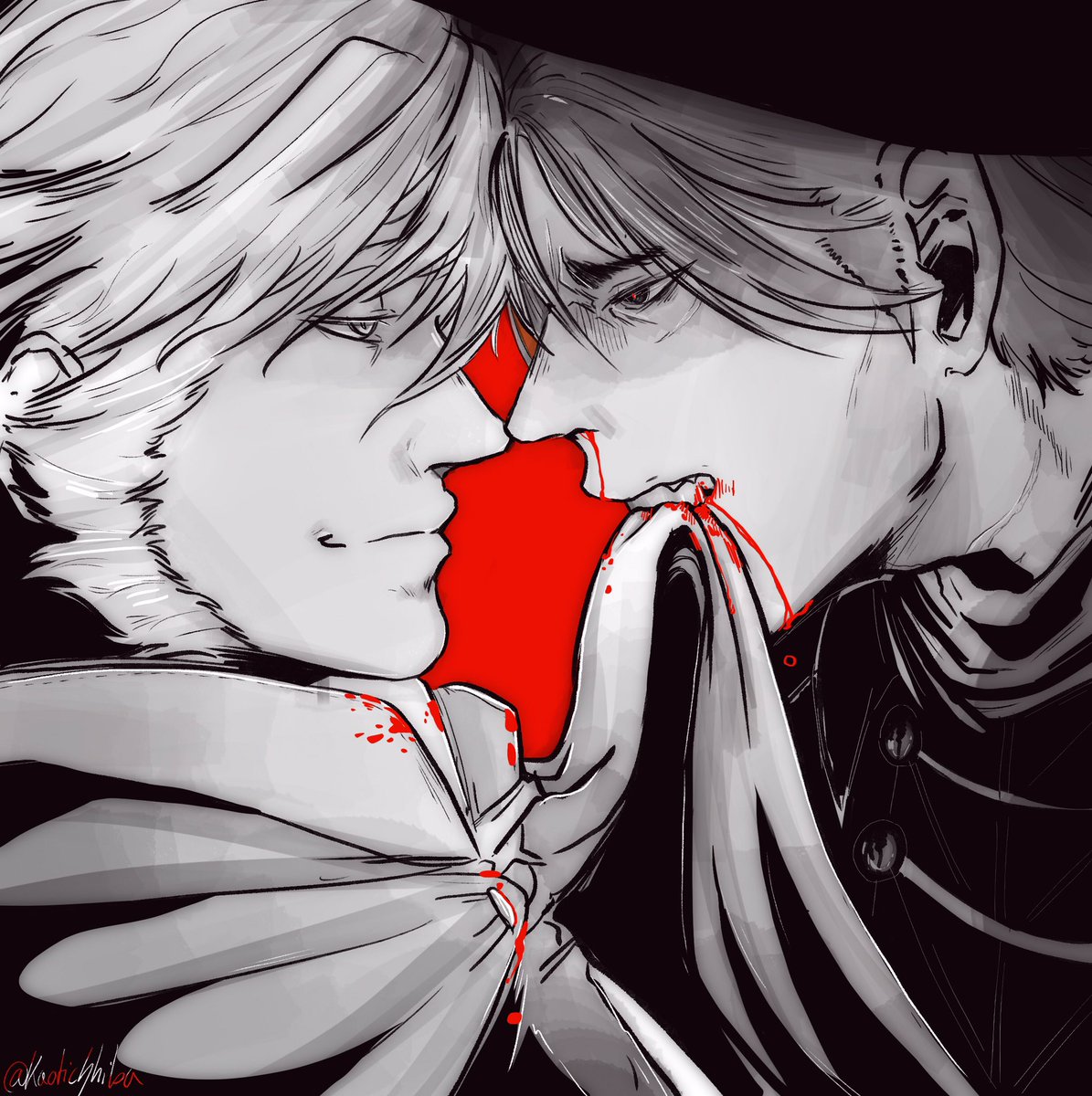 KaoticShiba's tweet photo. Tensiooon ~~ ( additional smth in comment xd ) #bloodborne #Alfredtheexecutioner https://t.co/3yI8EEXq6N
