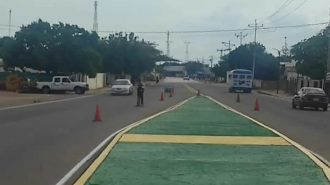 Seguimos avanzando en la demarcación vial, limpieza de bordes de vía y el embellecimiento de la Troncal del Caribe. El Servicio Autónomo Municipal de Estaciones Recaudadoras de Peajes SAMEP , POLIMARA e IMTCUMARA, trabando para el pueblo.
#10Feb 
#ConElMazoDando