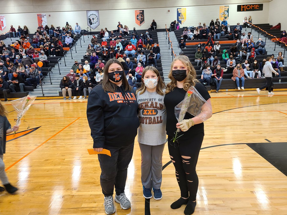 RT 1BarbAthletics: <a href="/MarchingBarbs/">DeKalb, IL High School Bands</a> seniors part one!