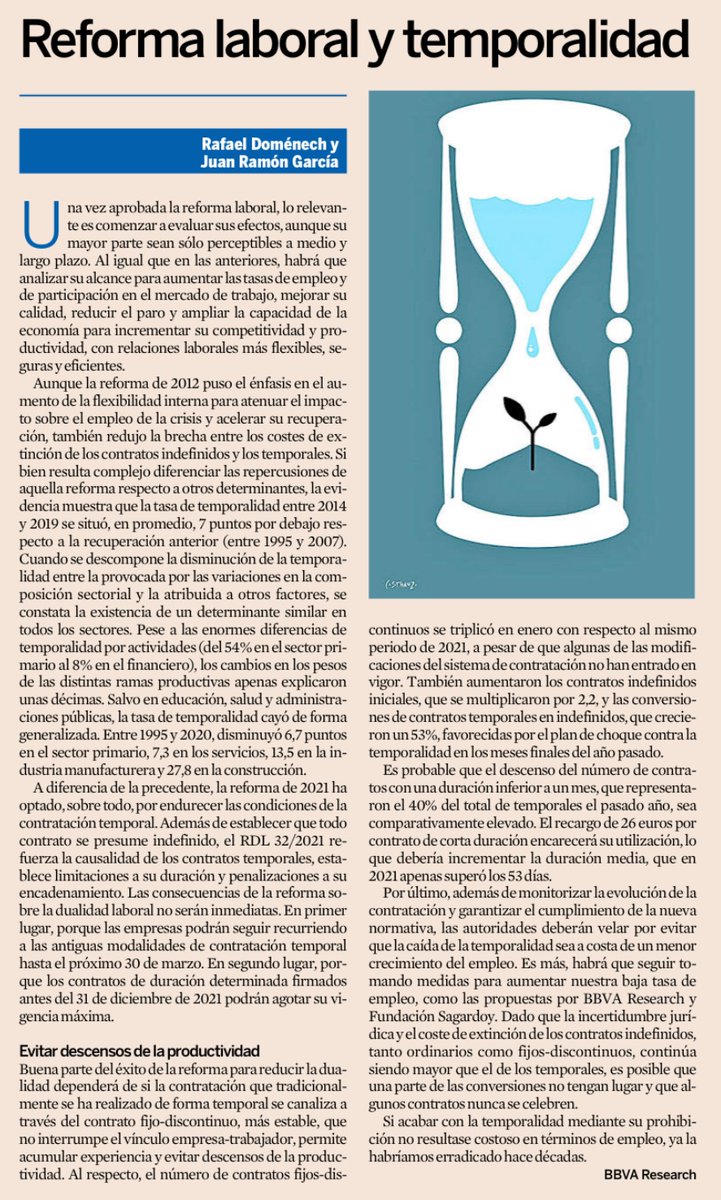 Rafael Domenech | @BBVAResearch & @UV_EG (@rdomenechv) on Twitter photo Análisis | Reforma laboral y temporalidad, con <a href="/juanramongl/">Juan Ramón García</a> <a href="/BBVAResearch/">BBVA Research</a>
vía @expansion_orbyt bit.ly/34OKy4S Análisis | Reforma laboral y temporalidad, con <a href="/juanramongl/">Juan Ramón García</a> <a href="/BBVAResearch/">BBVA Research</a>
vía @expansion_orbyt bit.ly/34OKy4S