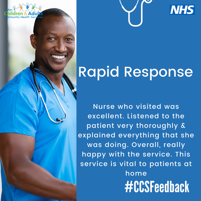 Luton Community Health Services tweet media