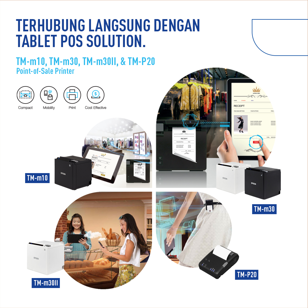 EpsonIndonesia's tweet photo. Solusi total Tablet POS Epson untuk bisnis ritel Anda, mudah diintegrasikan ke sistem penjualan Anda. Lebih produktif dan efisien.

Info lengkap: https://t.co/8YIyEazBCT

#TabletPOS
#EpsonPOS https://t.co/Ds547M729d