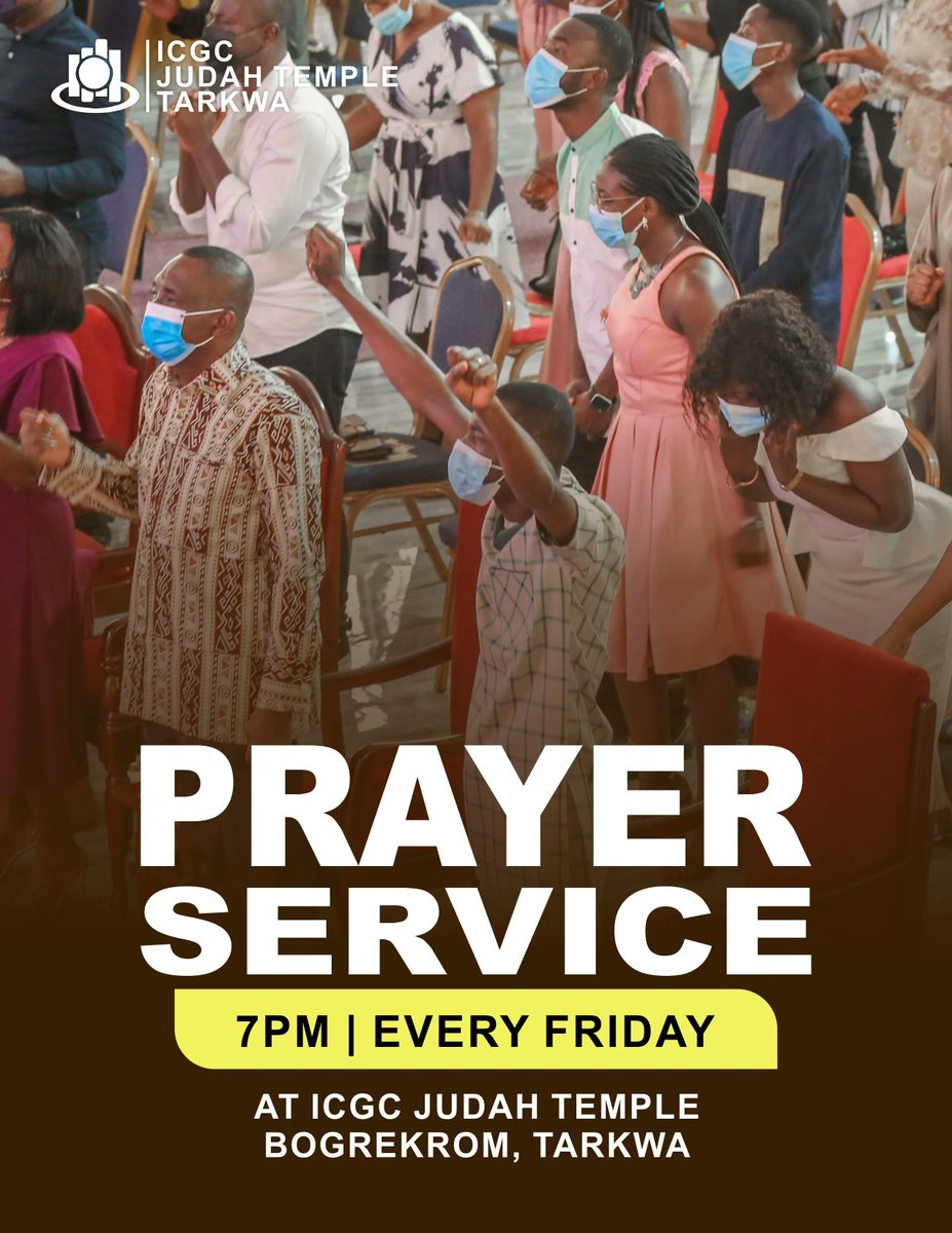 Make a date with us tonight at 7pm, to stand in the gap before the Lord, interceding for our families, jobs, businesses and the nation - Ezekiel 22:30

#PullingDownStrongholds
#PrayerMeeting
#IncreaseInPrayer 
#WeAreICGC