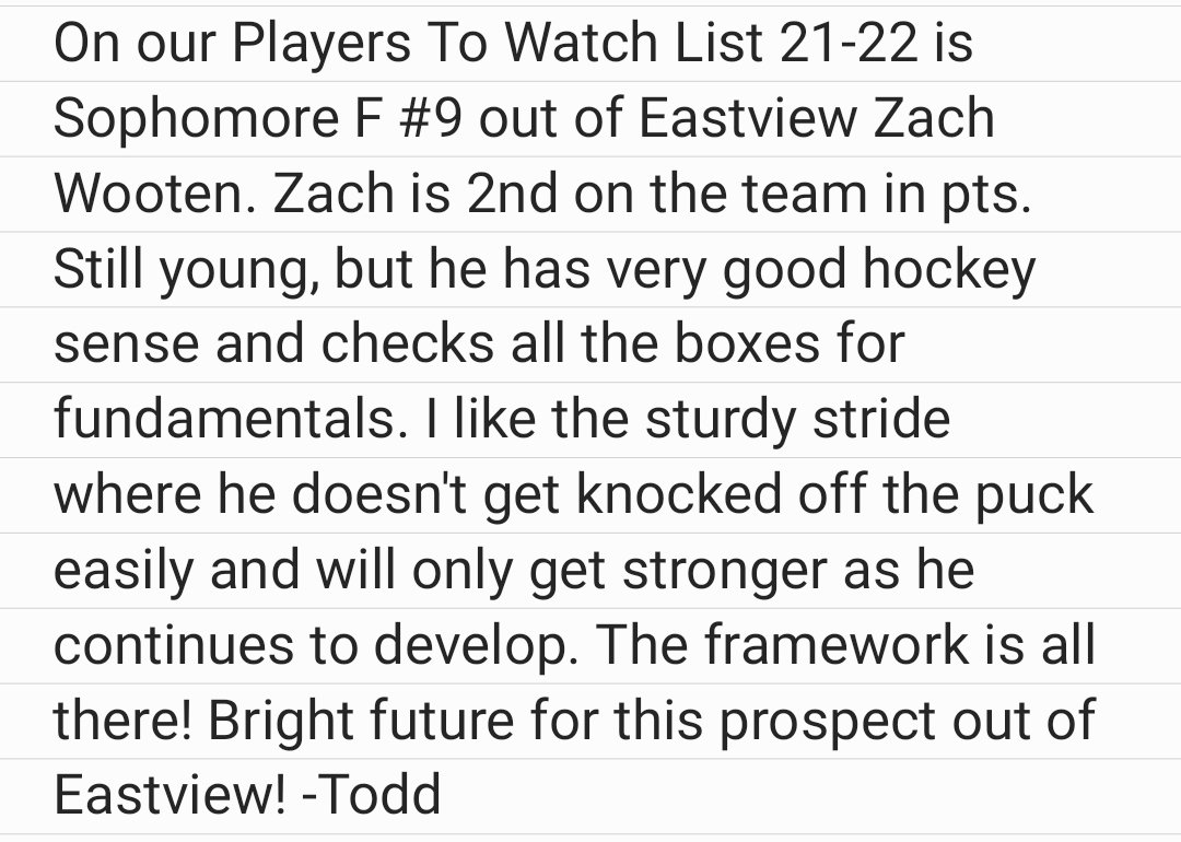 Zach Wooten, Sophomore F out of Eastview is on our Players To Watch List 21-22!
<a href="/zachwooten9/">zach wooten</a>
