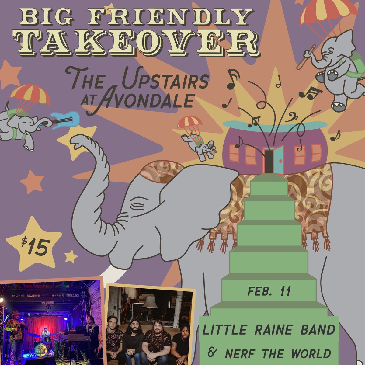 Playing <a href="/AvondaleBrewing/">Avondale Brewing Co.</a> in less than 24 hours, let’s go! 🚀 
(downbeat at 7:30)