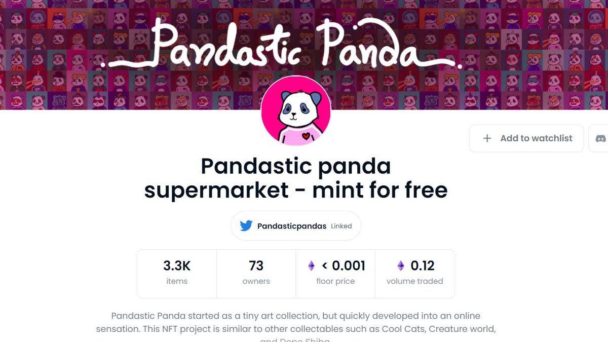 Pandasticpandas's tweet photo. #PandasticPandaSupermarket is now open for mint 
 for free. Mint it through contracts. We are hoping for  greater community creation. Join discord, and get first 200 members white listed for our next etherium based project which is based on Mayan culture✌️. https://t.co/TB8xgKbJ5H