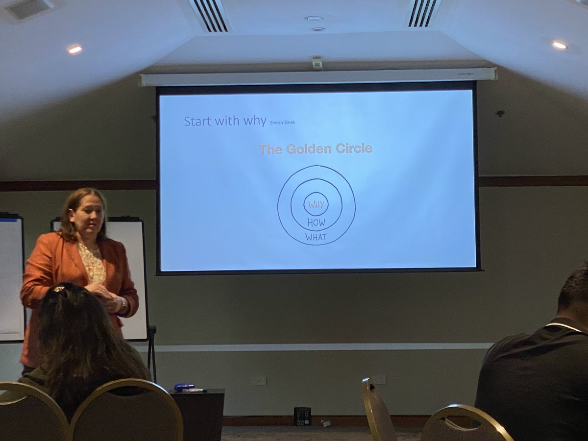 JamesMeehanHS's tweet photo. Start with why | Session 2 of #JMHSExecutiveConference ‘Take the Lead & Lead from within’ encouraging our leaders to reflect on themselves as individuals & leaders, leading with empathy @PBordado @_iEndo @KrishnaP34 @RogersLeesa @MsRatusau #EQ https://t.co/1aKVsApX7N