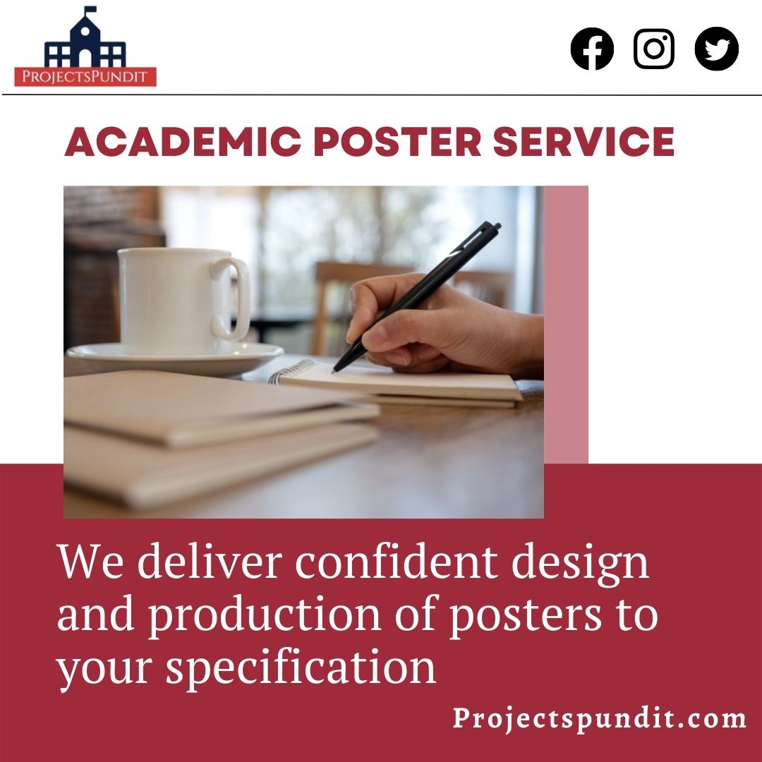 ProjectsPundit's tweet image. Hiring Projects Pundit is the most reliable and efficient way to have your research poster printed and delivered on time, we deliver confident design and production of posters to your specification.
💬Whatsapp - 4407915608618
#LiteratureReviewService #Plagiarismfreecontent
