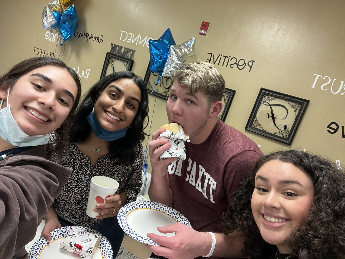 Here are some of our AVID students representing Fossil Ridge! 

These amazing students went to Fossil Hill Middle School to recruit incoming freshman and show them what AVID is all about.