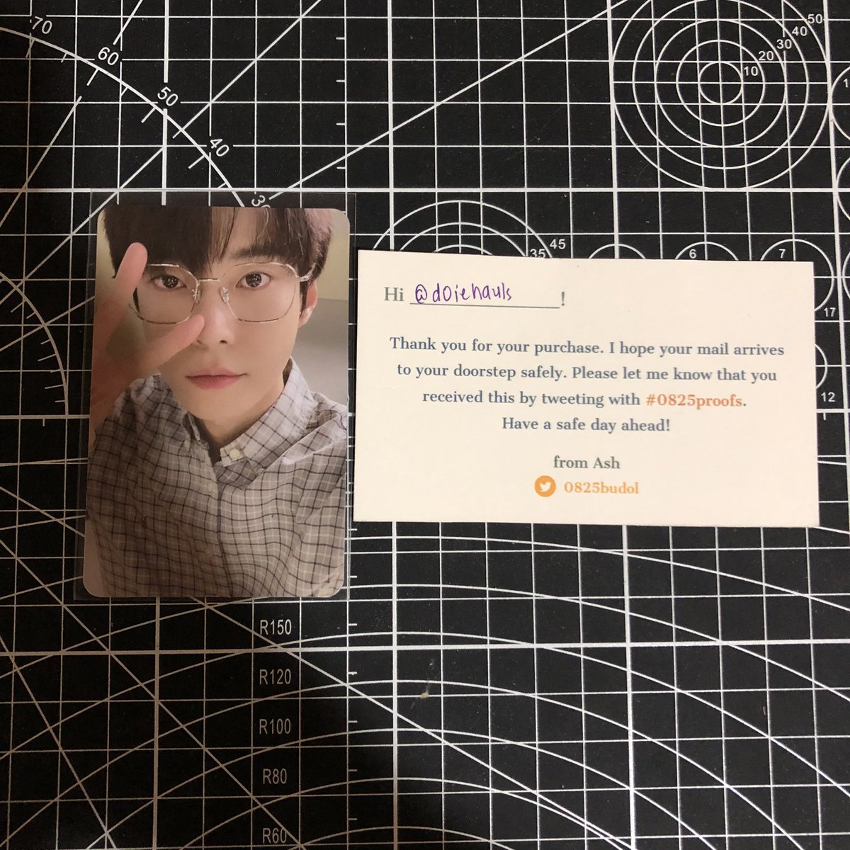d0iehauls's tweet photo. ✦ ¡! 💌 ( #d0iehauls )
📬 fr: @0825budol      

— thank you vv much for packing it well, it was packed very neatly ! thank you once again till our next transaction po ^-^

꒰#0825proofs꒱ https://t.co/1PaHCZKweY