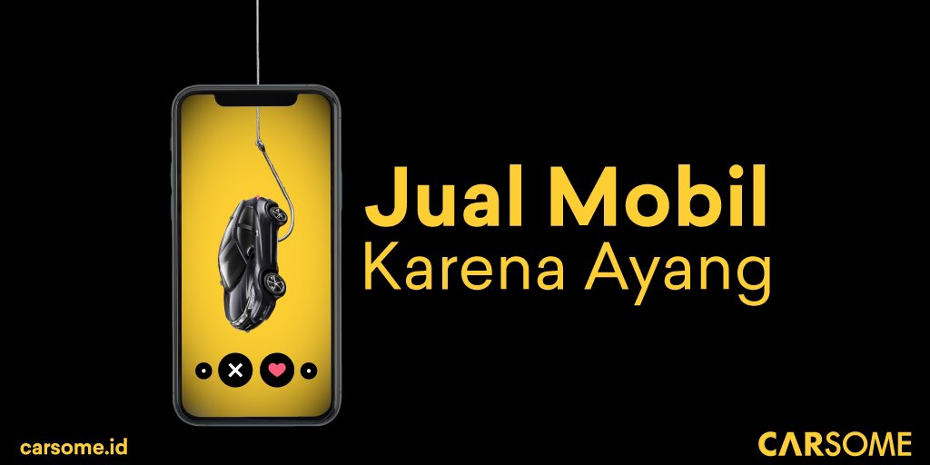 Gak perlu pusing, jual mobil karena ayang minta ganti mobil baru berkualiatas, cek carsome.id sekarang! #carsomeindonesia #TenangAdaCarsome