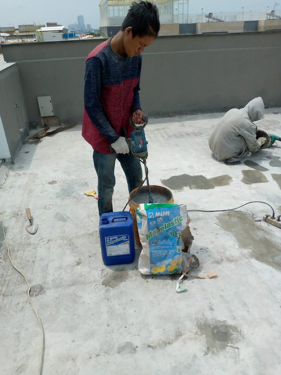 Aplikasi waterproofing cementitous
Mapelastic #mapei #mapelastic #projectancol
#waterproofing 
#alphajayatehnik 
#aplikatorwaterproofing 
hhtps://www.alphajayatehnik.co.id/
