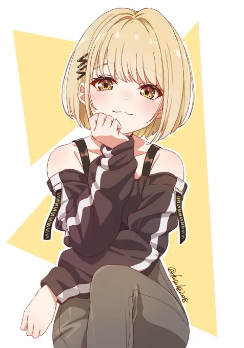 鈴鳴すばる様 #ワンコ美術部 