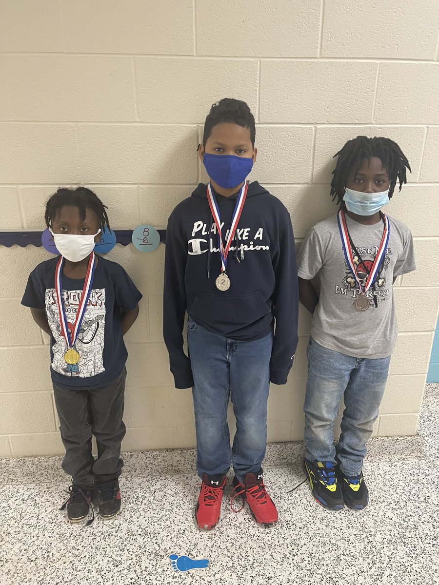 ShootyourShot32's tweet photo. Addition Masters with my 1st and 2nd grade babies!! It was so cute to watch them so anxious and excited all in one!! 🥇🥈🥉🤗🤗!! By the end of May we will all be math masters at CEES🧡💙🧡💙!!! https://t.co/cbWrE5gPvP