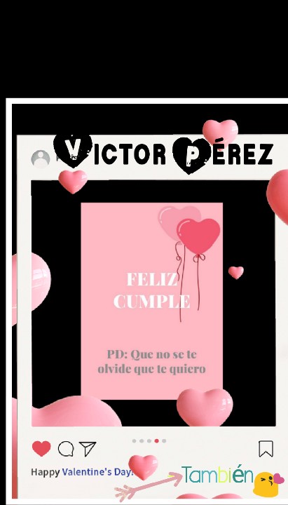 AlePC20's tweet photo. @VPR_93 Feliz cumpleaños! 🎂🎈😘 https://t.co/dPpL254ana