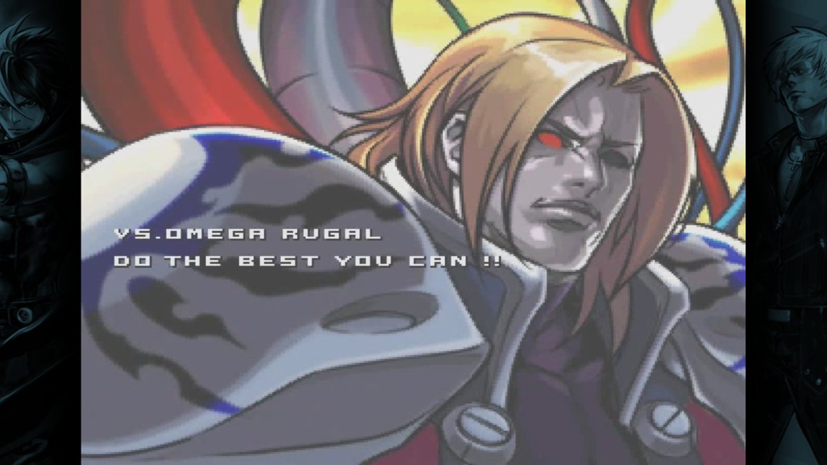 DiglettDuke's tweet photo. I beat the hardest KOF boss without cheesing him. Omega Rugal can suck my nuts #KOF #SNK https://t.co/rP1XoF13E0