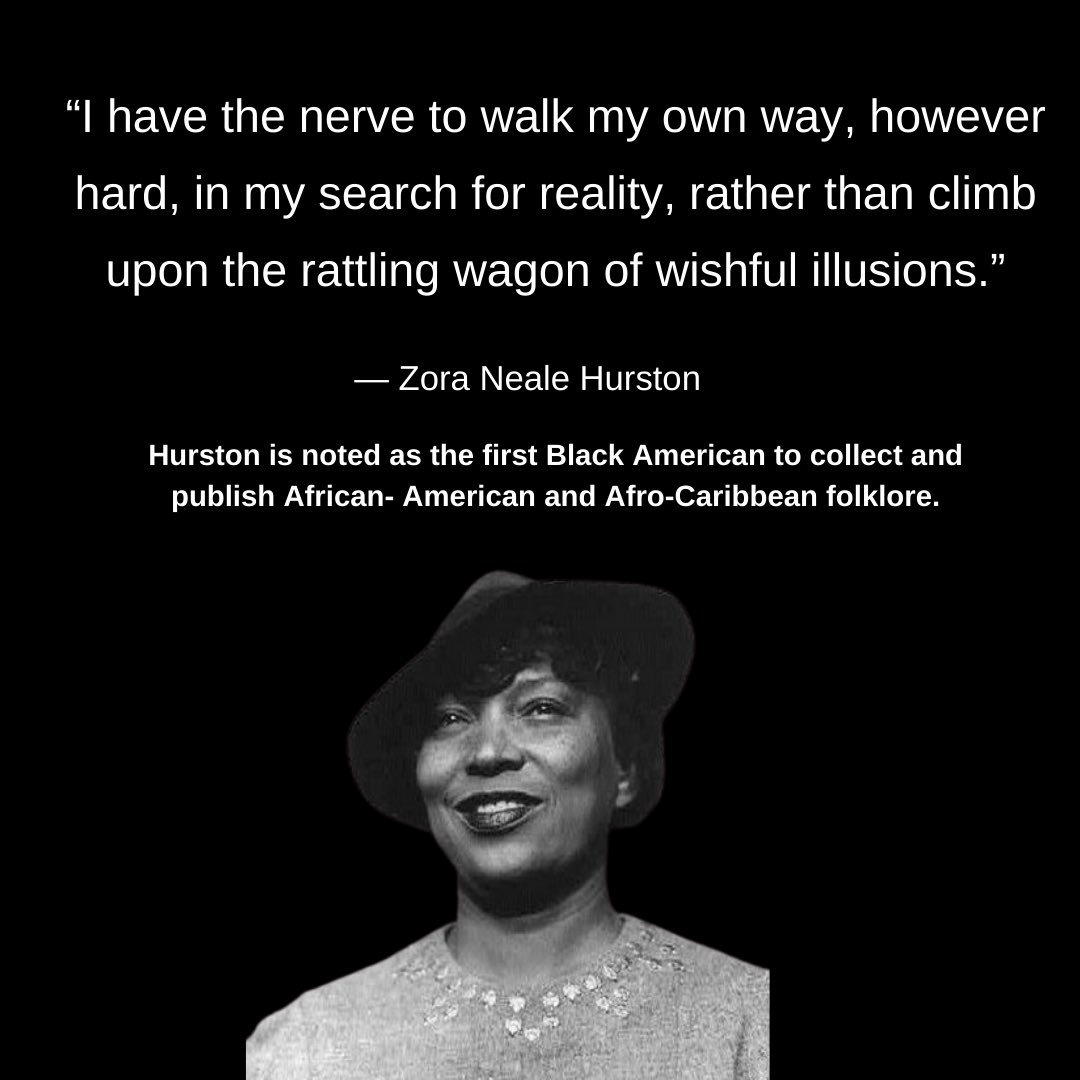 #BlackHistoryMonth #ZoraNealeHurston