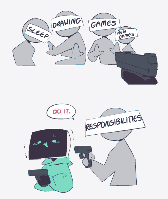 one needs to go 