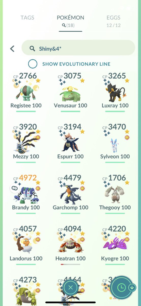 Wooooo! Another 4* &amp; shiny to the collection. #pokemongo #lucky