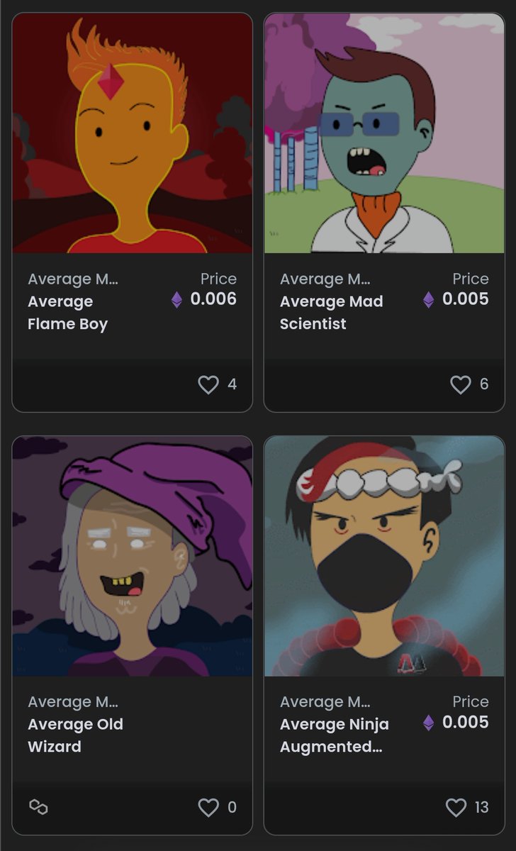 MoeOrtigoza's tweet photo. Growing Fantasy PFP characters are now available #AverageMoe | https://t.co/x5opZ8ISgn 
Join our discord for exclusive #NFT giveaways!
https://t.co/knG7cGNWVq https://t.co/AdAXmAMWhb
